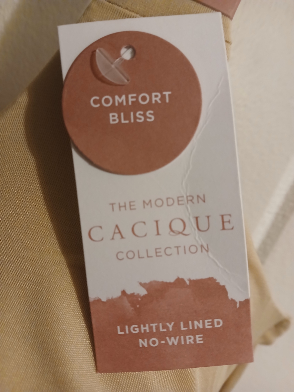 Cacique Seamless Full Coverage Bra in Nude - Picture 3 of 3